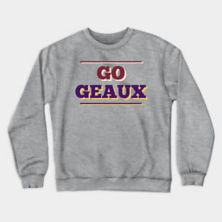 Go Geaux Football Louisiana Oklahoma Game Crewneck Sweatshirt